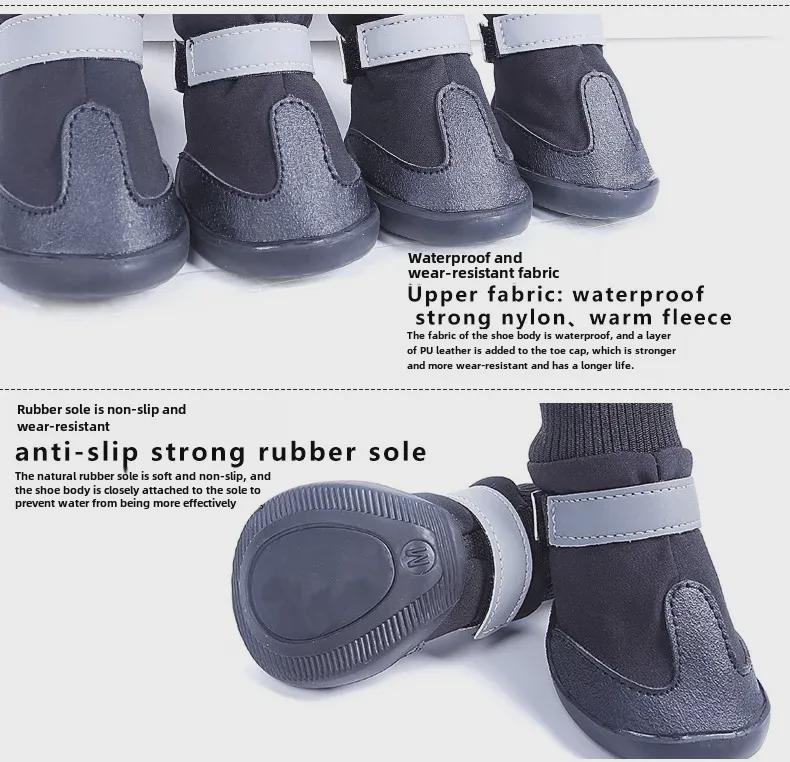 Stivali da neve resistenti per cani medi e grandi: Golden Retriever, Samoiedo e Altro