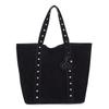 Frosted Vintage Women's Bag Large Capacity Shoulder Bag Solid Color Simple Casual Commuter Bags Autumn Retro 2026 Hot Selling