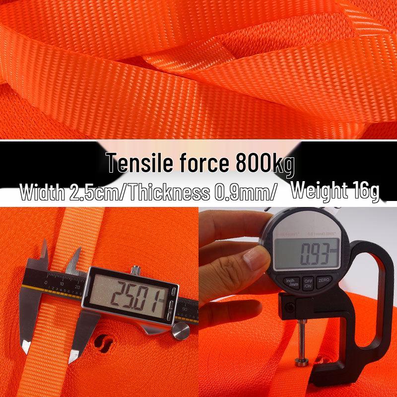 

High-Quality Thickened Polyester Cargo Tie-Down Strap, 2.5/3/5/7.5 cm Wide