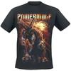 T-shirt in Cotone con Grafica Powerwolf Estiva Unisex Manica Corta Marca di Moda Tee Lusso Casual Vintage Retro Top