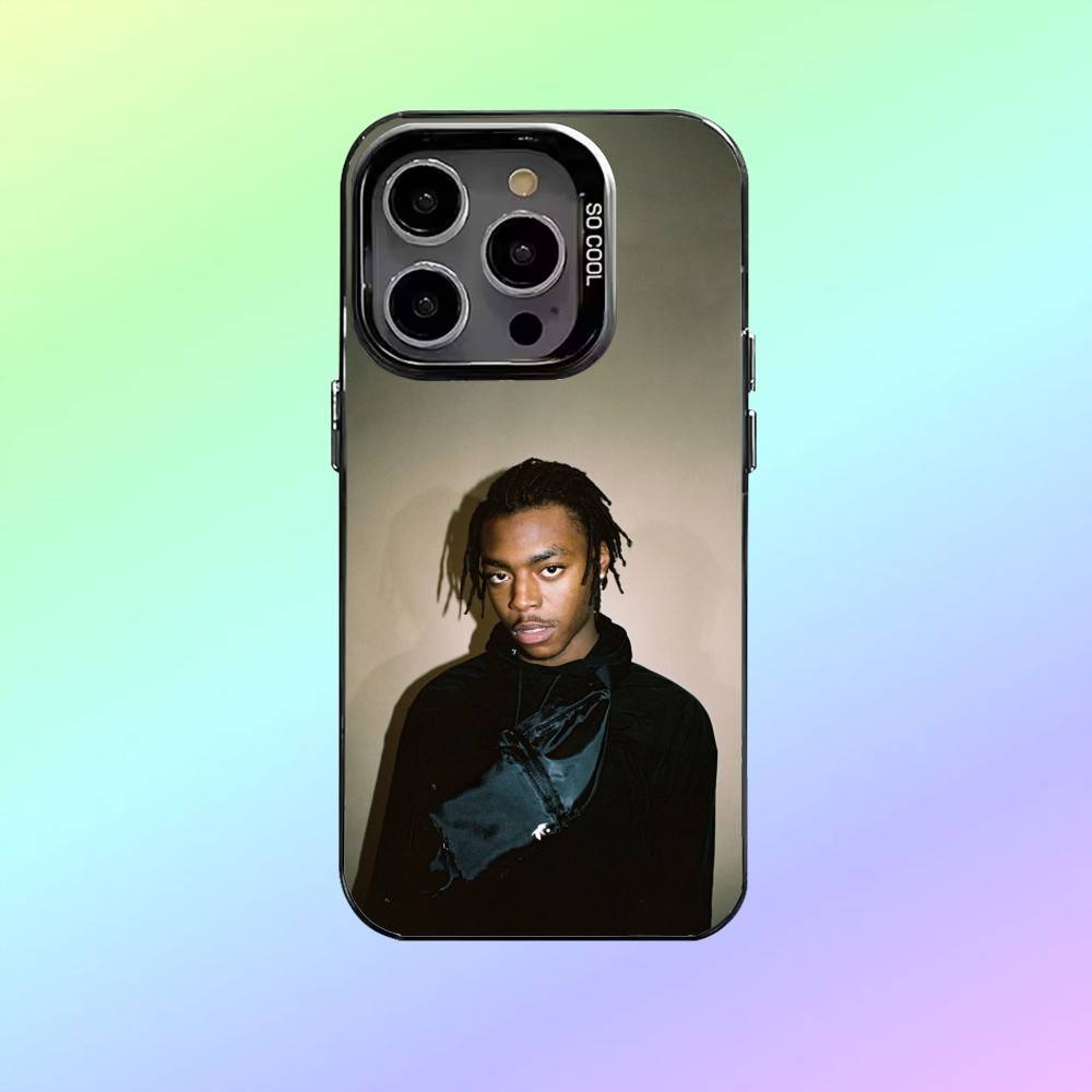 Rapper N-Ninho NI Phone Case For iPhone17,16,15,14,13,12,11 Plus,Pro Max Colorful Silver Back Phone Case