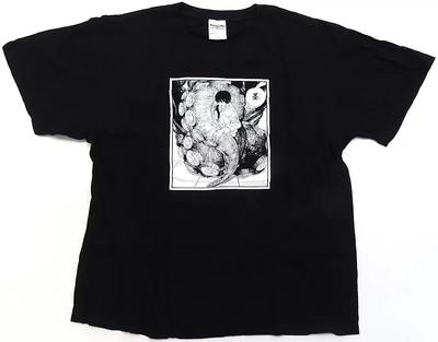 T-shirt Chainsaw Man Coma T-T-T Nero Taglia Unica Jump Festa 2022 T-shirt Licenziata