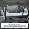 Car Window Sunshades, Blocking Sunlight Without Obstructing Driving View, Sun Protection And UV Shield