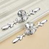 2pcs Single Hole Handle for Cabinet/Closet Door/Drawer Knob, Wardrobe Pull, Decorative Furniture Handle