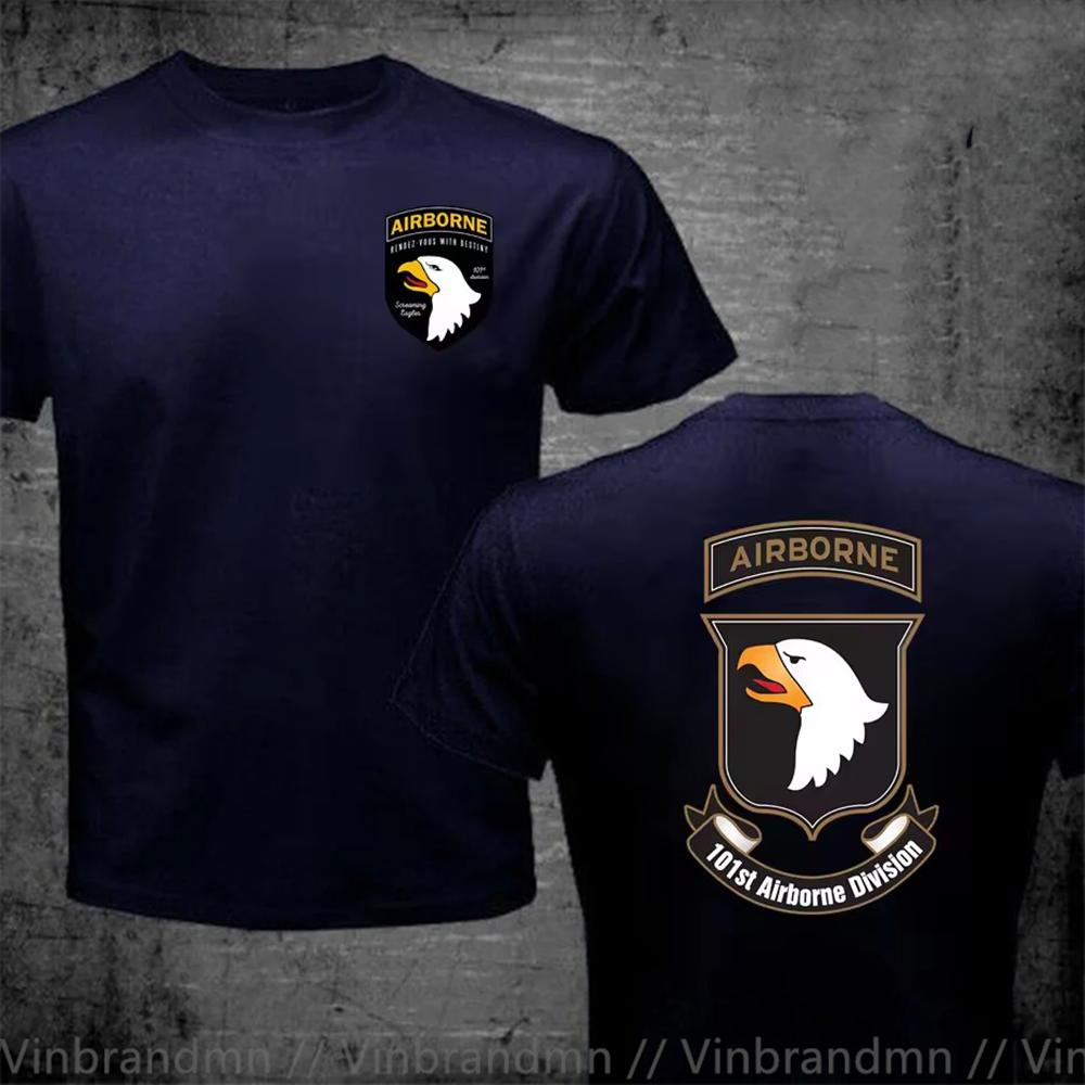 Us Army 101st Airborne T Shirt Unisex Fashion Tshirt Trendy Casual Clothes Summer Tshirt Hip Hop Sportswear Street Tops Tee Shirt