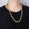 National Domineering Copper Coins Fashionable Money Cylinder Solid Necklace for Men