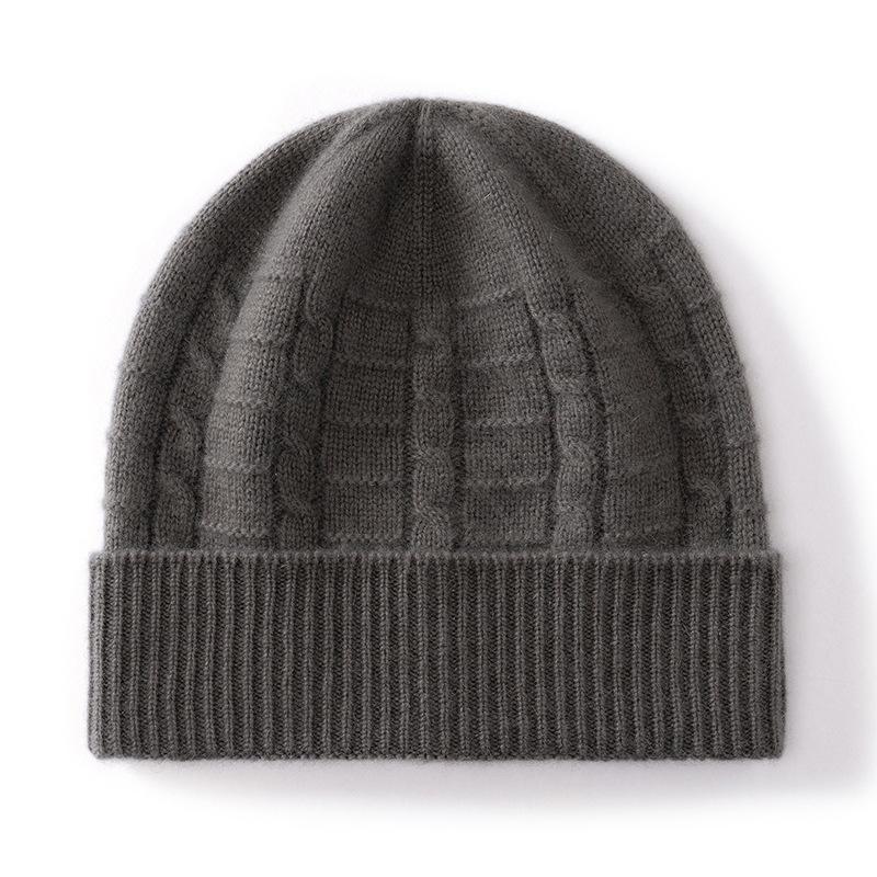 

Кашемировая осенне-зимняя новая унисекс модная универсальная повседневная теплая защита ушей ветрозащитная вязаная шапка