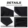 Baleno Men's Fleece-Lined Waffle Knit Tapered Sweatpants