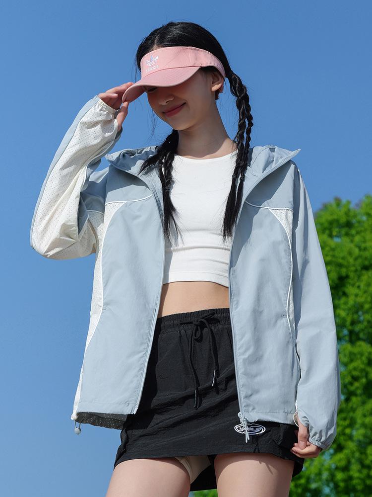 Women's Lightweight Windproof Sun Protection Jacket - Quick-Drying, Breathable, Loose Fit for Spring Running