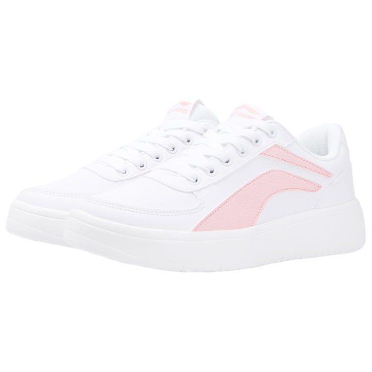 Li Ning Synthetic Leather Low Top Slip Resistant Abrasion Resistant Slip Resistant Abrasion Resistant Skateboard Shoes AGCR470-4