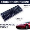 For Tesla Model 3 Y X S Cybertruck Roadster Performance Badge Emblem Rear Trunk Sticker Decal Decorations Trim Motor Decor