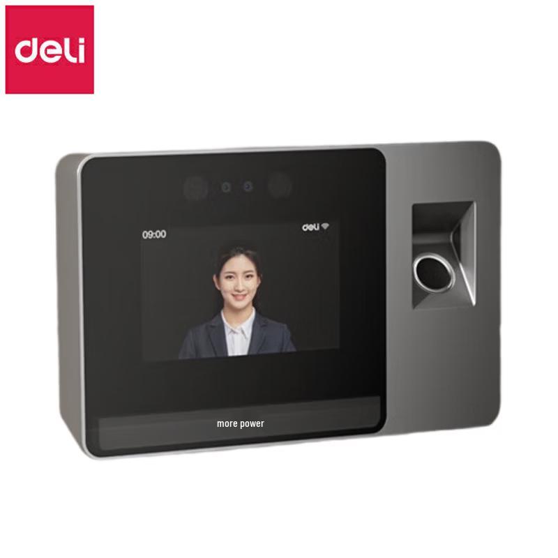 

Deli Smart Cloud Biometric Time Clock DL-D5FP CN plug (adapter included)