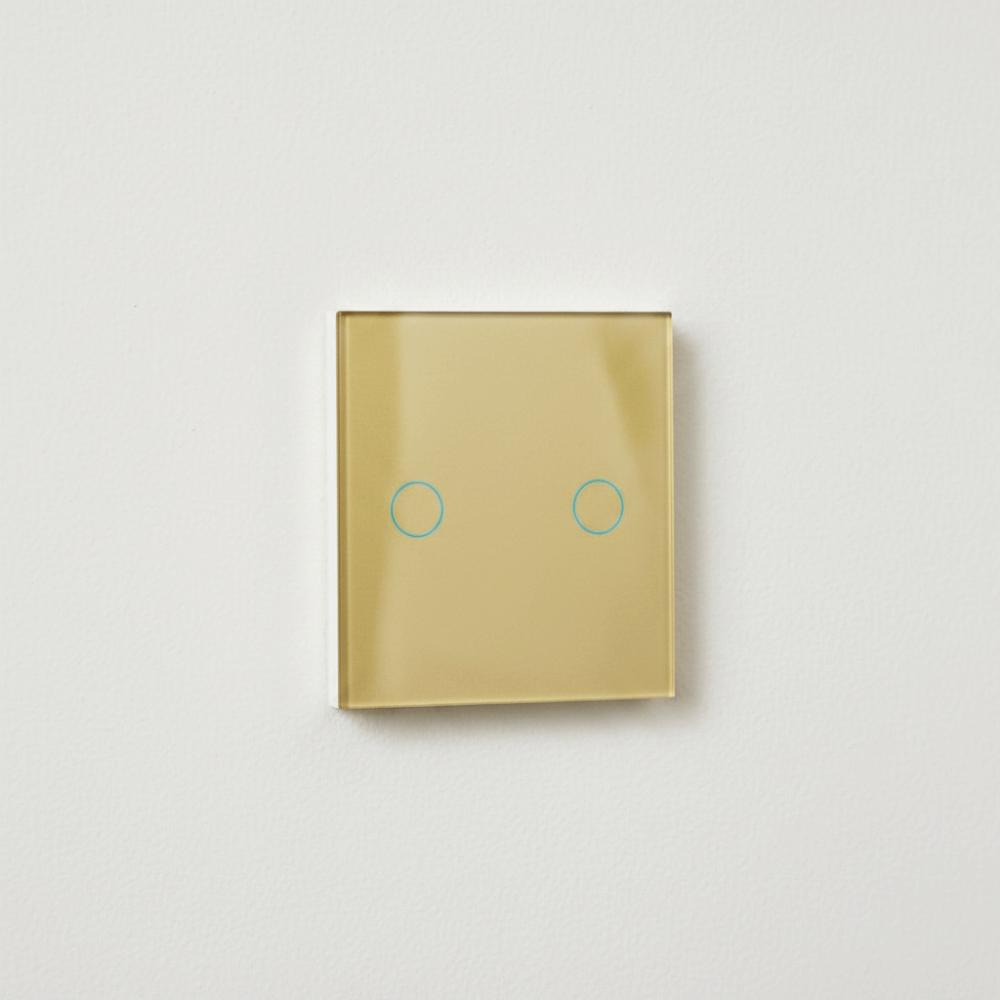 1/2/3 Gang Wall Light Switch Glass Panel Smart Switch Touch Sensor Switch Lighting Control