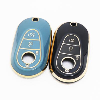 For Mercedes Benz S350 S400 S450 S500 E300L C200C 260 Class S W223 W206 Keyless Protector Car Key Cover Fob Case Shell