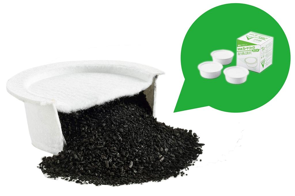 New Yoshikawa Made In Japan Nonwoven Activated Carbon Cartridges (3 Cartridges) with Gift Wrapping