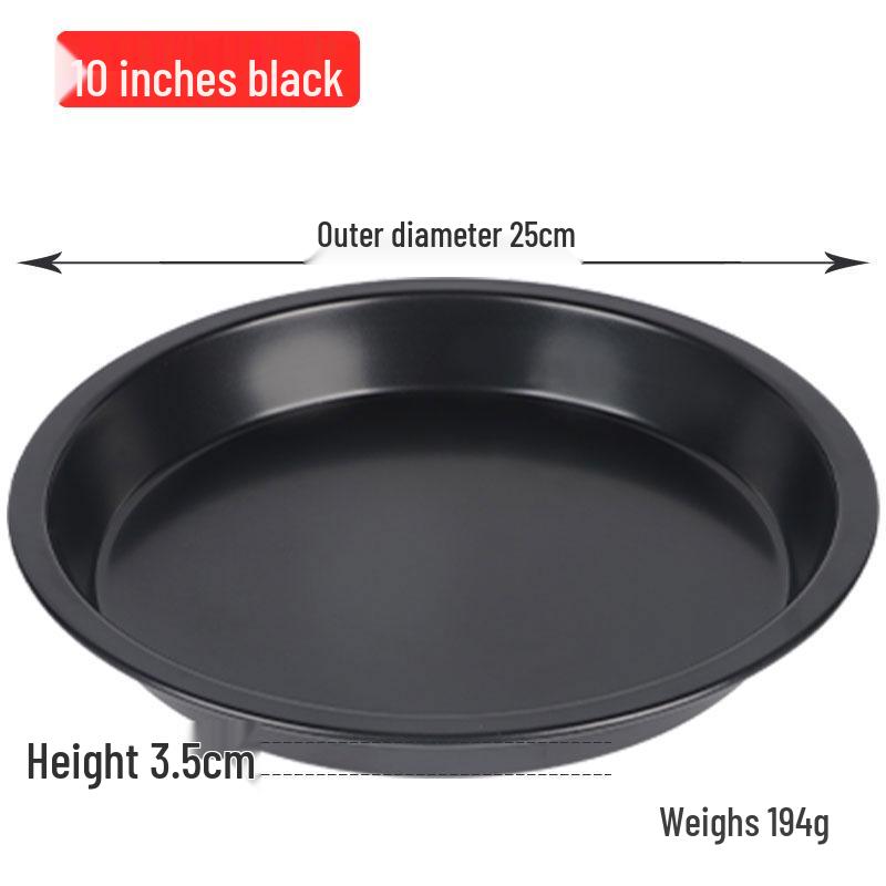 Pizza & Cake Pan Set: 6/7/8/9/10-Inch Oven-Safe Baking Molds for Home Use