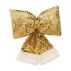 Creative Design Christmas Sequin Bow Bow Pendant Sparkling Christmas Tree Ornament S/M/L Size Party Decoration