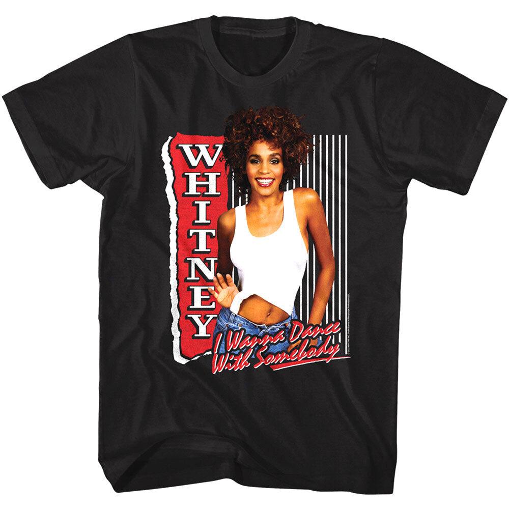 Whitney Houston I Wanna Dance With Somebody Men T Shirt S