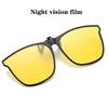 Polarized Clip On Sunglasses Men Women Pochromic Car Driver Goggles Night Vision Glasses Anti Glare Vintage Square Glasses