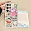 Süße Buntstifte Shinchans Handyhülle Case für Samsung Galaxy S20 Plus S26 S25 Edge S21 S23 Ultra S22 FE S24 Note 20 Ultra 10