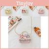 Trendy Girls Bowtie Handbag Chic Korean Princess Design Versatile Chain Sling Bag