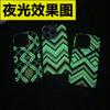 Applicable To iPhone17PROMAX Micro-relief Magnetic Luminous Retro Kevlar Pattern Mobile Phone Case 16 Protective Case