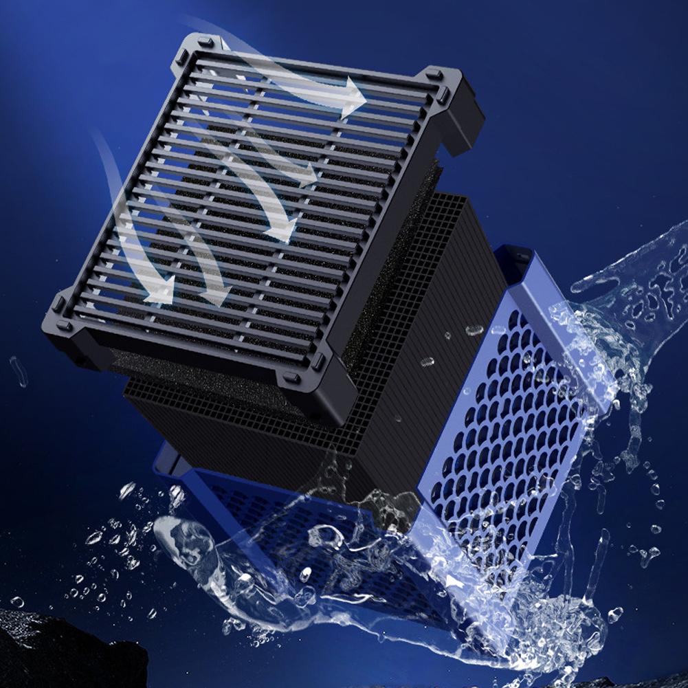 Activated Carbon Aquarium Filter Stock Tank Pool Filter Fish Tank Filter Aquarium Cube Filter For Restaurant Fish Tank Park Pond