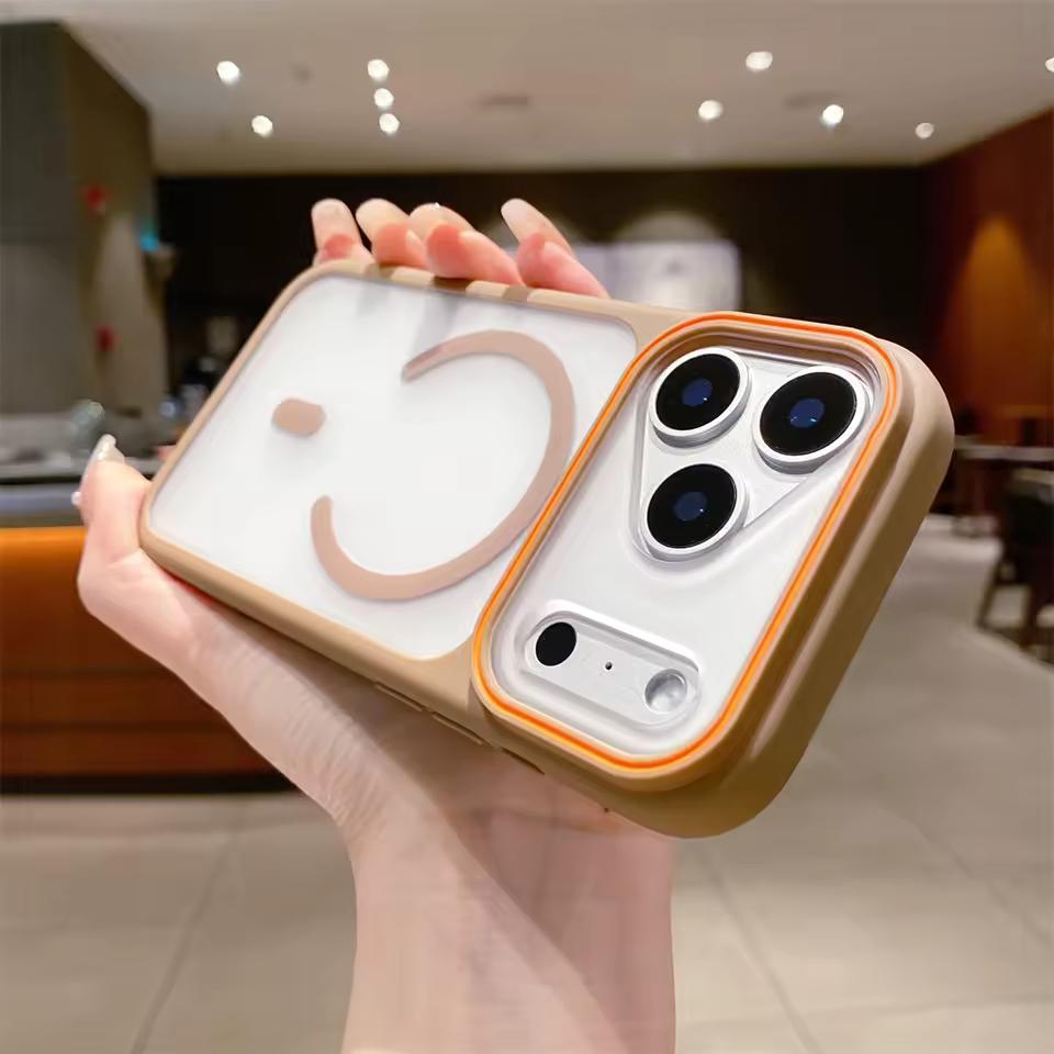 Luksusowe Przezroczyste Magnetyczne Etui TPU dla Magsafe na iPhone 17 16 15 14 13 12 11 Pro Max Plus Air Tylna Pokrywa do Ładowania Bezprzewodowego