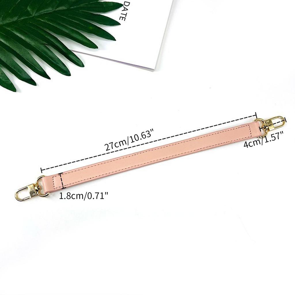 Geldbörsenledergriffe Ersatz Taschenriemen Leder Taschengurt Stilvolle Handtaschen Griffe Riemen Geldbörsenriemen für Umhängetasche