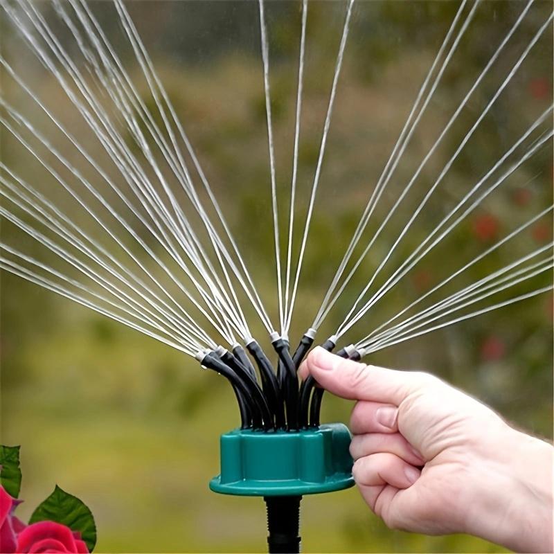 1 Stück Automatisches Gartenbewässerungs-Rasenbewässerungsgerät 360 Grad drehbar Rasenpflanzen Bewässerungssystem mit Düse für den Heimgarten