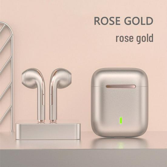 J18 Bluetooth TWS True Stereo Wireless Sports Earbuds: Binaural In-Ear, Noise-Canceling, Long Battery Life