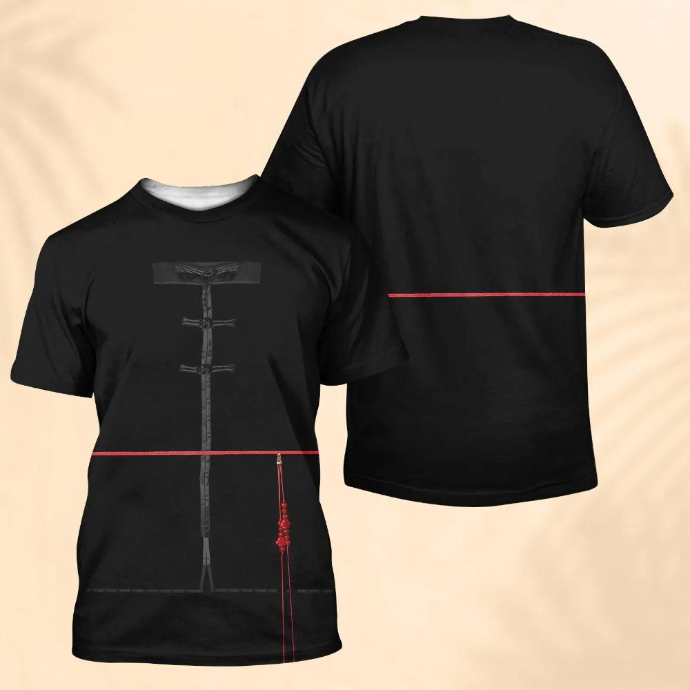 Costume Cosplay di Halloween K-POP Saja Zoe Rumi Mila T-shirt a Maniche Corte con Stampa Cartoni Animati per Bambini per Feste Autunnali e Uso Quotidiano