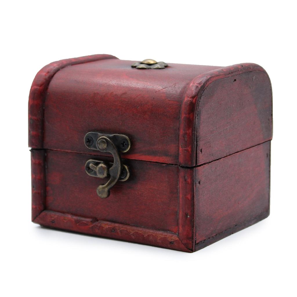 Antique-Style Trinket Box Small Chest