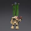 In Stock JOYTOY Warhammer 40K Dark Angels Deathwing Ancient with Company Banner 1:18 Action Figure,Collection Model