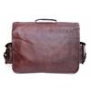 Leather Bag Goat Vintage Brown Genuine Laptop New Messenger Men's Men Travel New