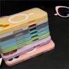 Candy Matt für Magsafe Hülle für Für Iphone 17 Air 16 15 14 13 12 Pro Max 11 16Plus 16E SE4 17Pro Magnetisch Klar 2-in-1 Abdeckung