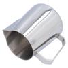 Milk Frothing Pitcher Stainless Steel 600ML Steaming Pitcher for Milk Frother   Arts(600ml;with  : )