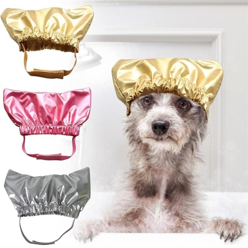 Cats Shower Hat Bathing Comfortable Ear Protecting Hat Pet Grooming Hat Cats Grooming Supply