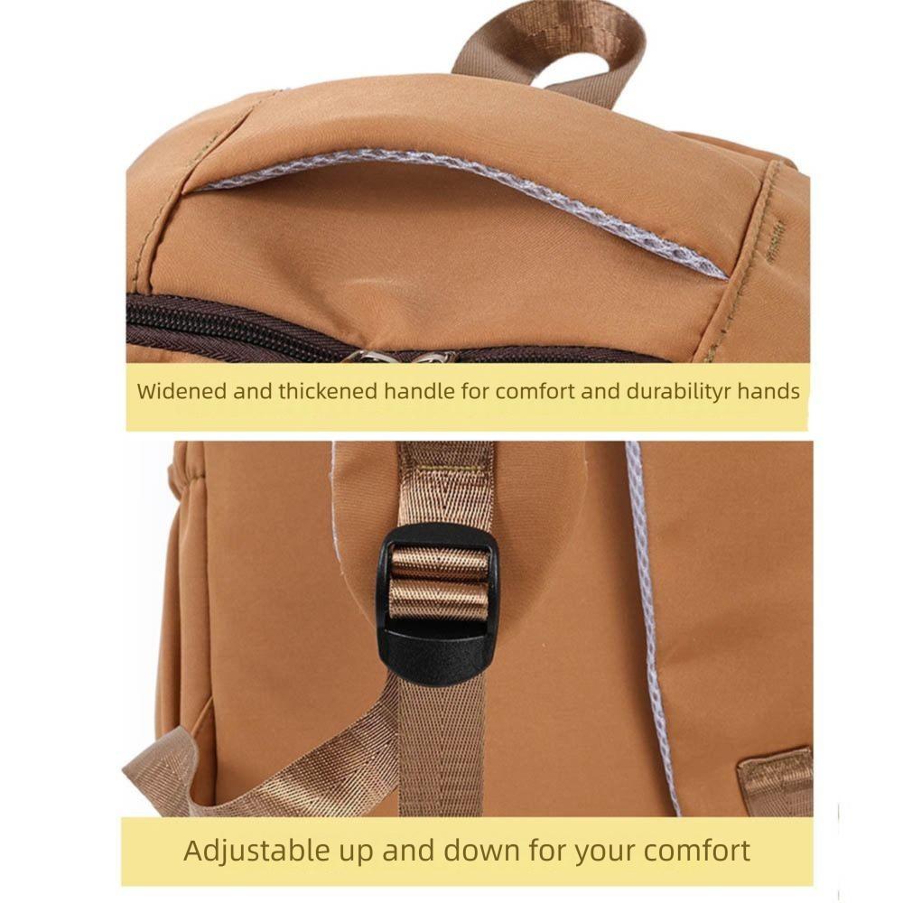 Adjustable Strap Capybara  Backpack Nylon Student  School Bag Cute Animal  Bookbag  Teenager