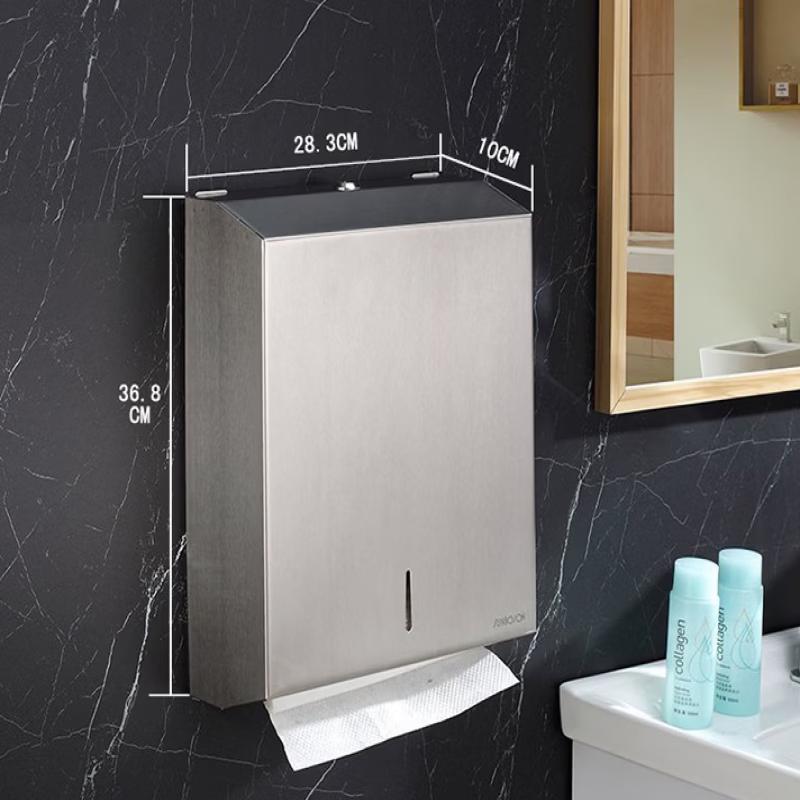 cmaos Wall-Mounted Stainless Steel Toilet Paper Holder