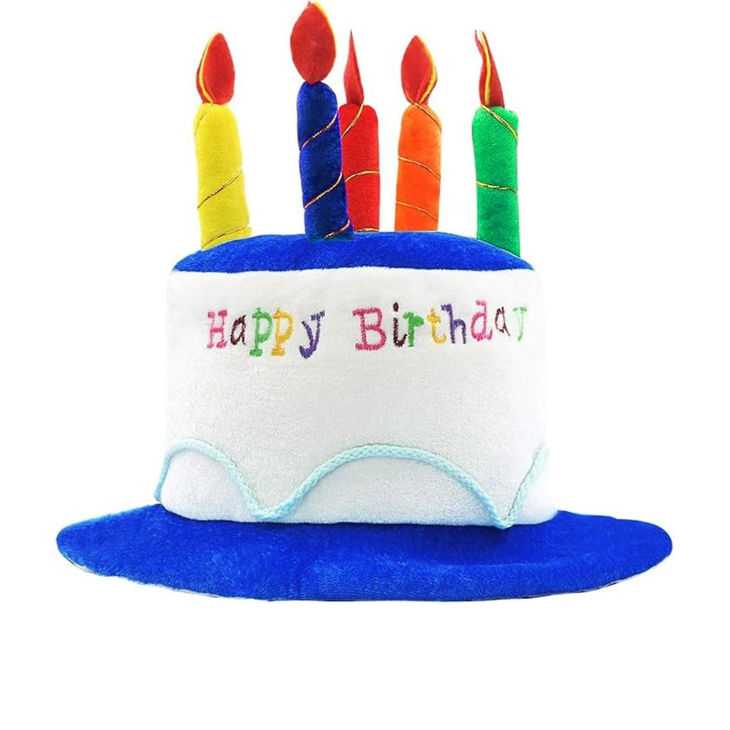Weihnachts-Geburtstagsgeschenk, Geburtstagshut, Weihnachtsdekorationshut, Kuchen, Kerzenhut, Party-Performance, Süßes und Modisches Geschenk