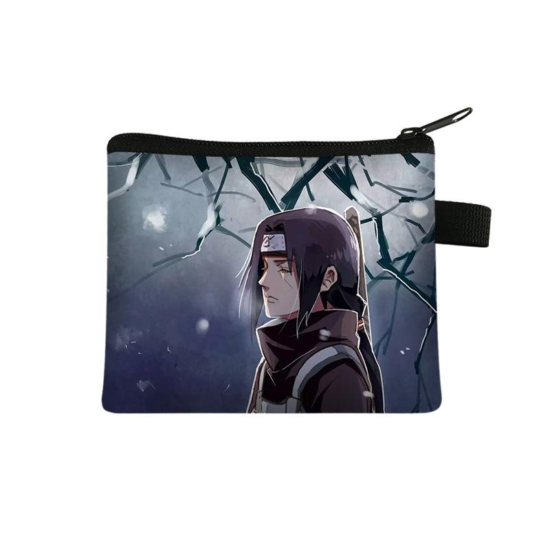 Cute Bag Naruto Children'S Change Bag, Male And Female Students' Simple Card Bag, Middle School Student Zipper Storage Bag Batch