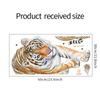Tiger Print Wall Sticker Bedroom Kindergarten Entrance Wall Background Decoration