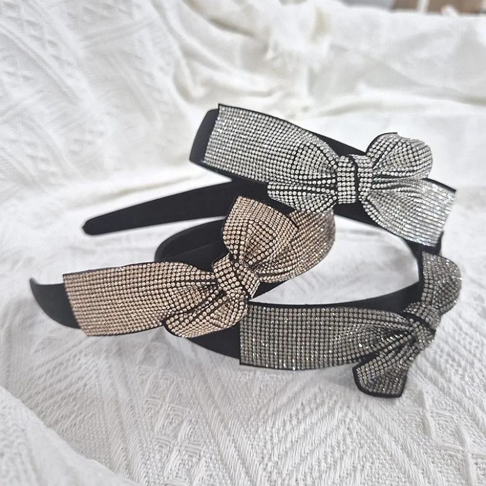 3-Color Cubic Ribbon Point Hairband Gold