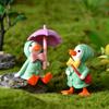 4Pcs Cute Micro landscape Duck Miniatures Figurine Fairy Garden Home Decor