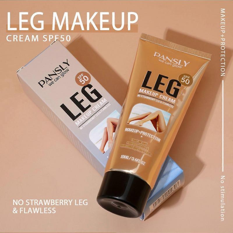 Leg and Body Makeup Waterproof No Transfer, Leg Make Up to Cover Veins, Full Coverage Concealer, Flawless Looking Legs, Even Skin Tone, Covers Blemish