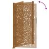 Garden Gate 100x200 Cm Weathering Steel Flame Design