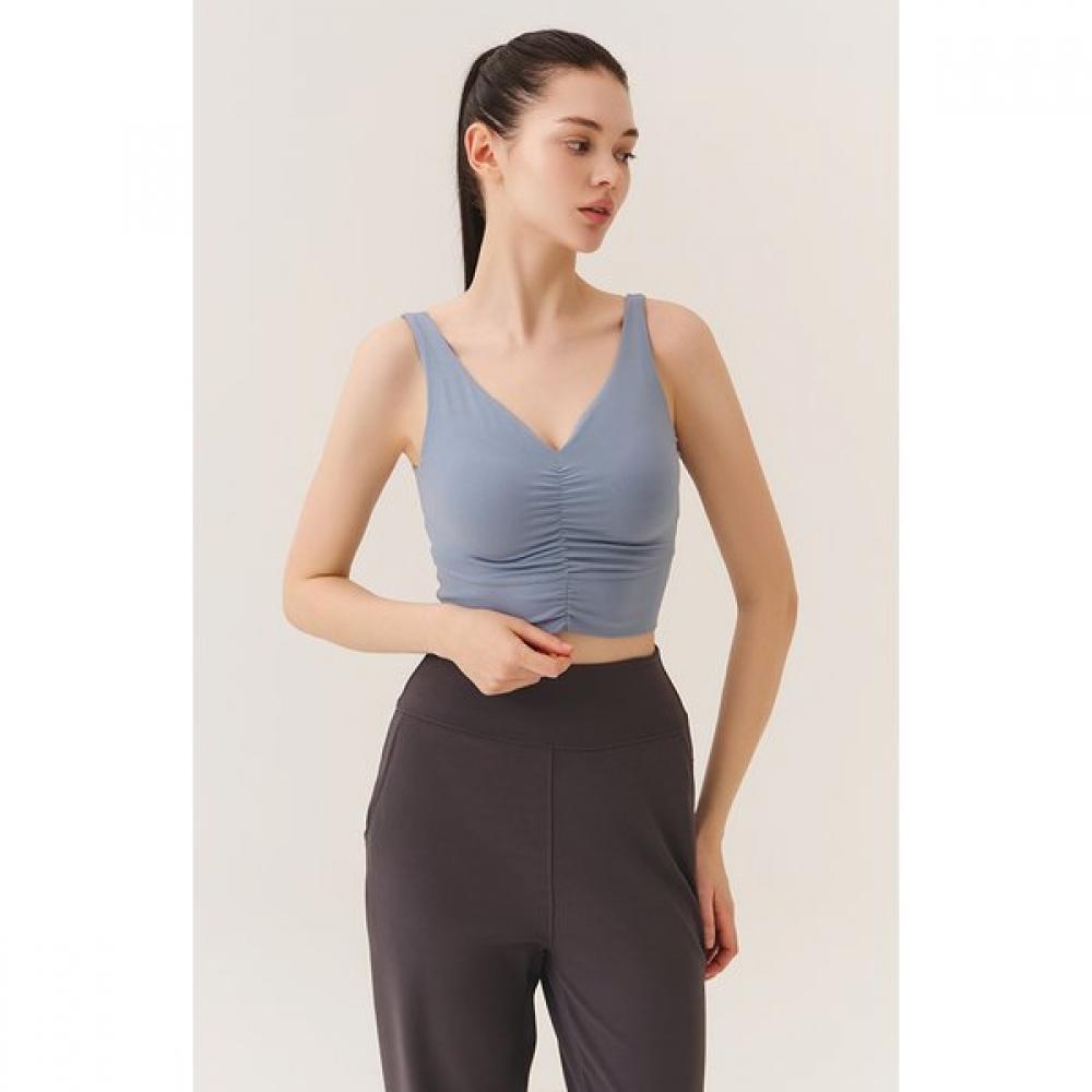 Huit Ticha Front Shirring Bra Top Htwtb5k01t