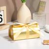 20pcs Paper Gift Boxes with Ribbon Semi-circular Gift Boxes Gift Wrap Box Foldable Gift Box for Soap Handicrafts Ornament Gift Packaging Box