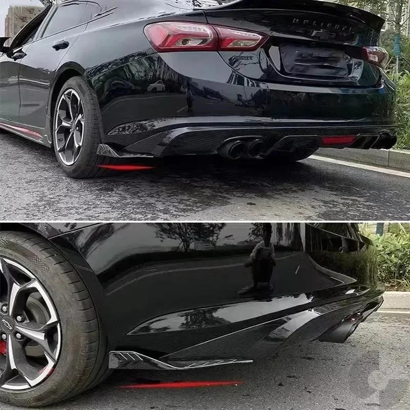 2Pcs Rear Bumper Lip Wrap Angle Diffuser Splitter Canard Spoiler for Focus MK2 Mk2.5 MK3 Mk3.5 MK4 Mk 2 3 4 ST RS SE